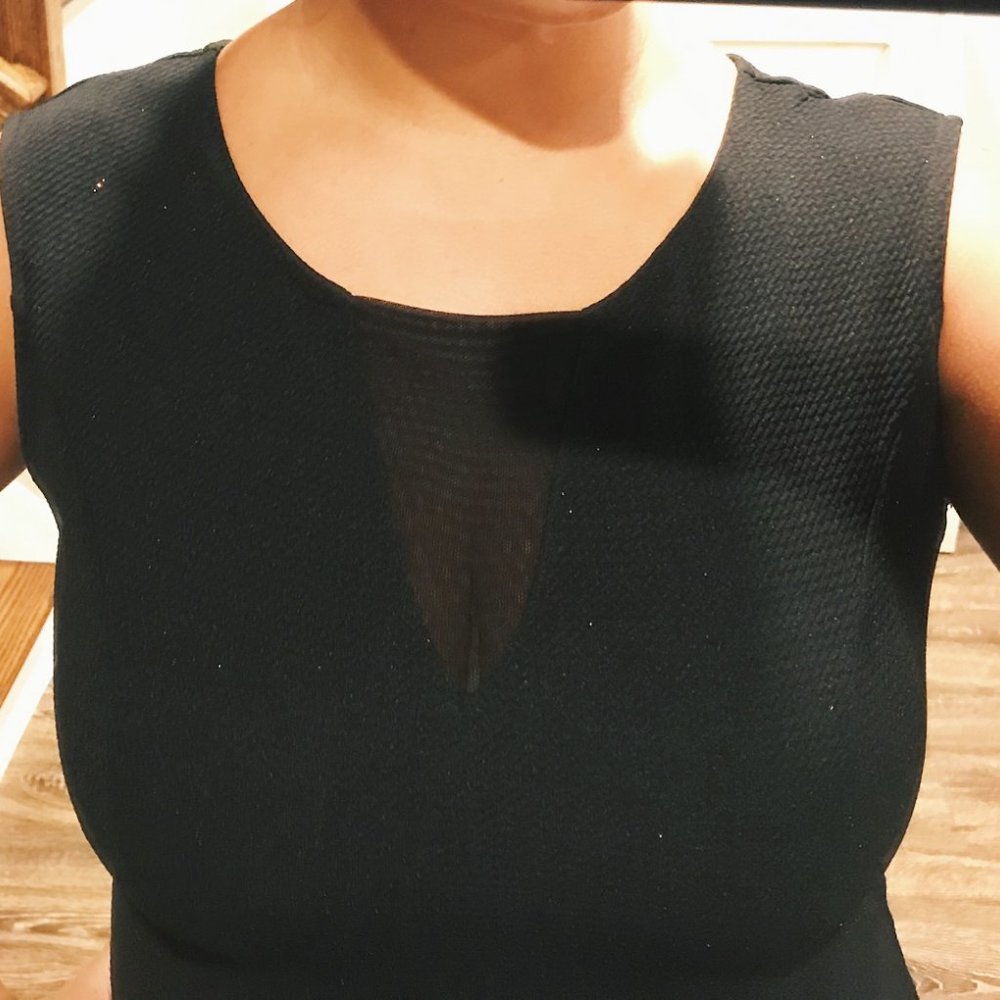 Black Maxi Dress with Sparkles - Picture 6 of 9